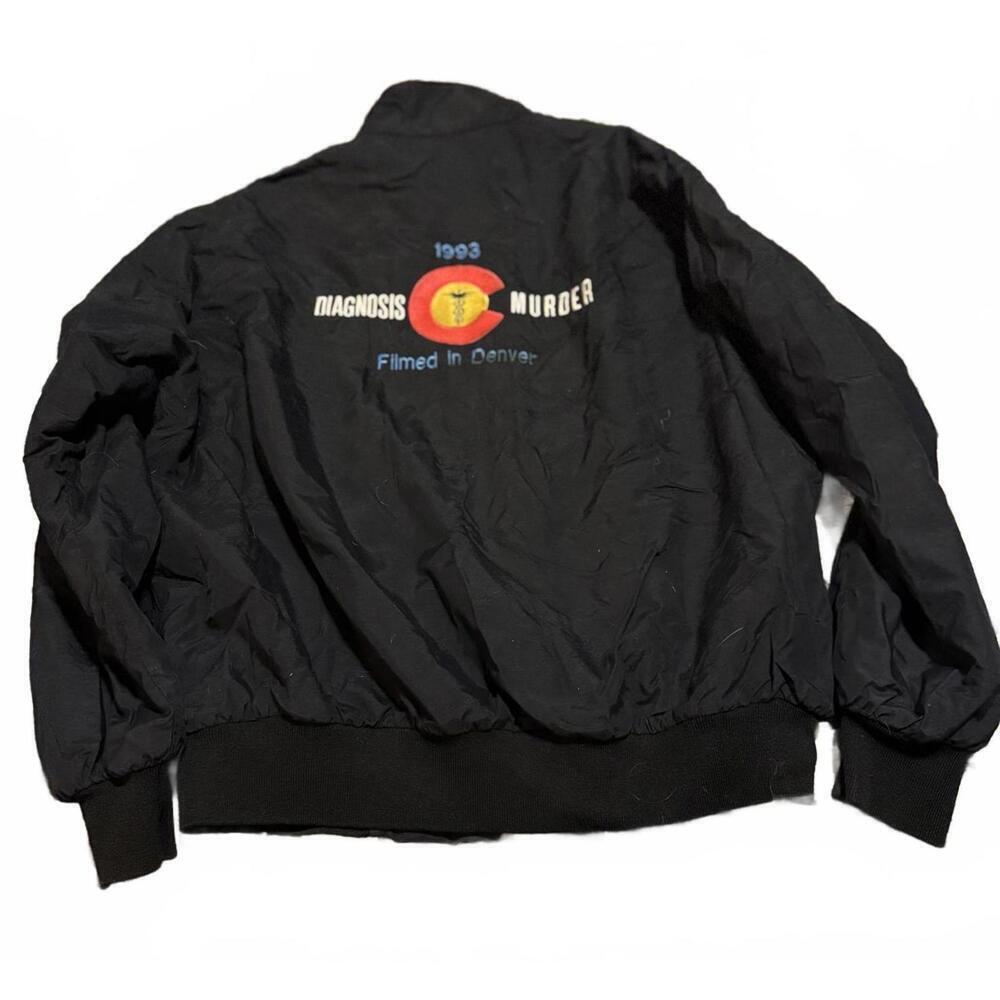 Vintage Diagnosis Murder Filmed in Denver Puffer Jacket XL 1993